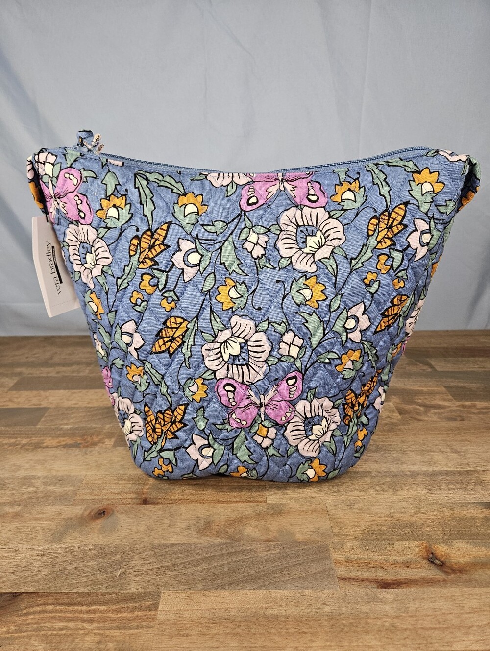 Vera Bradley Slouchy Bucket Shoulder Bag Wild Prairie